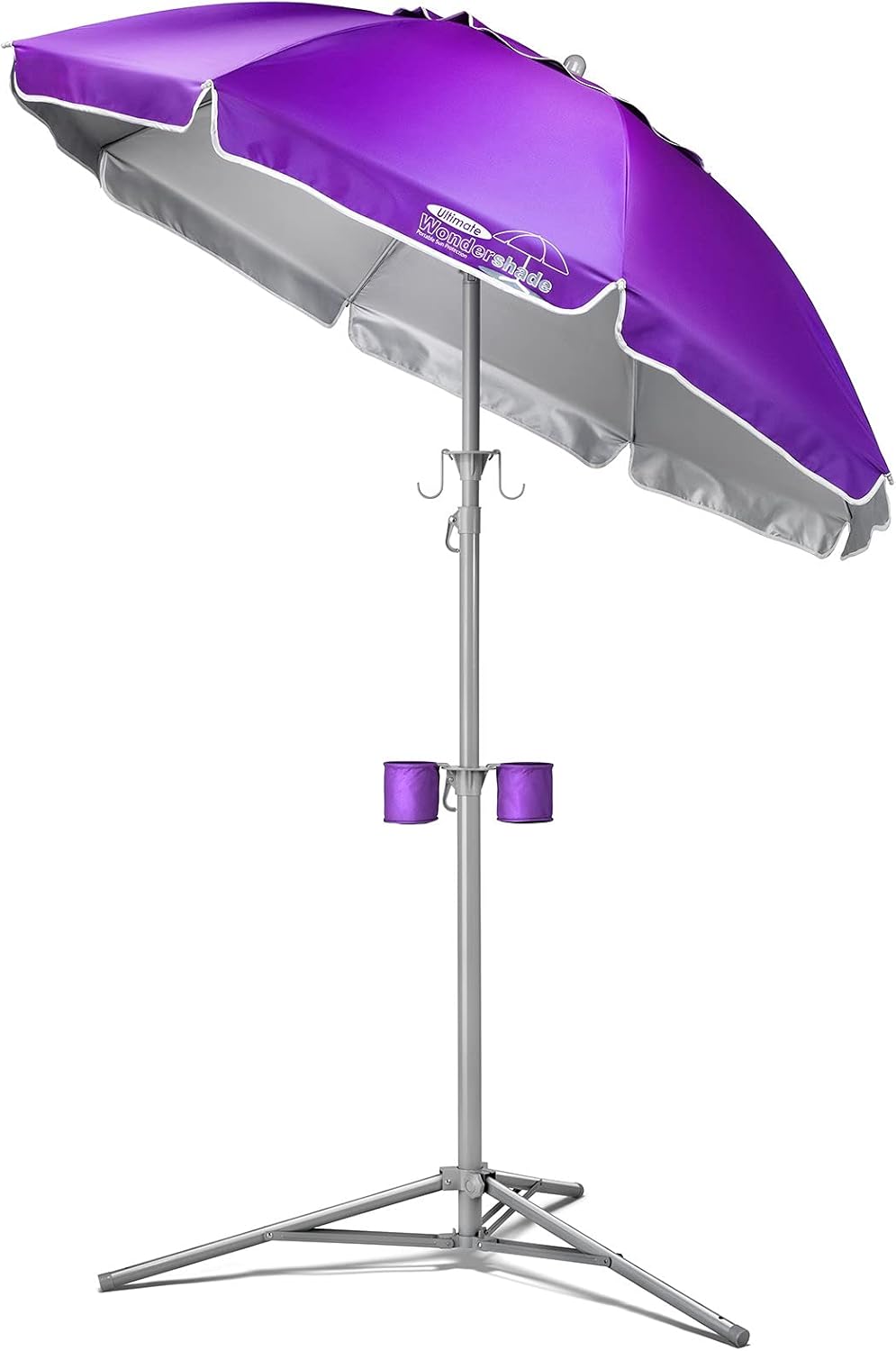 Wondershade Ultimate Portable Sun Shade Umbrella for Instant Lightweight and Adjustable Sun Protection - Blue