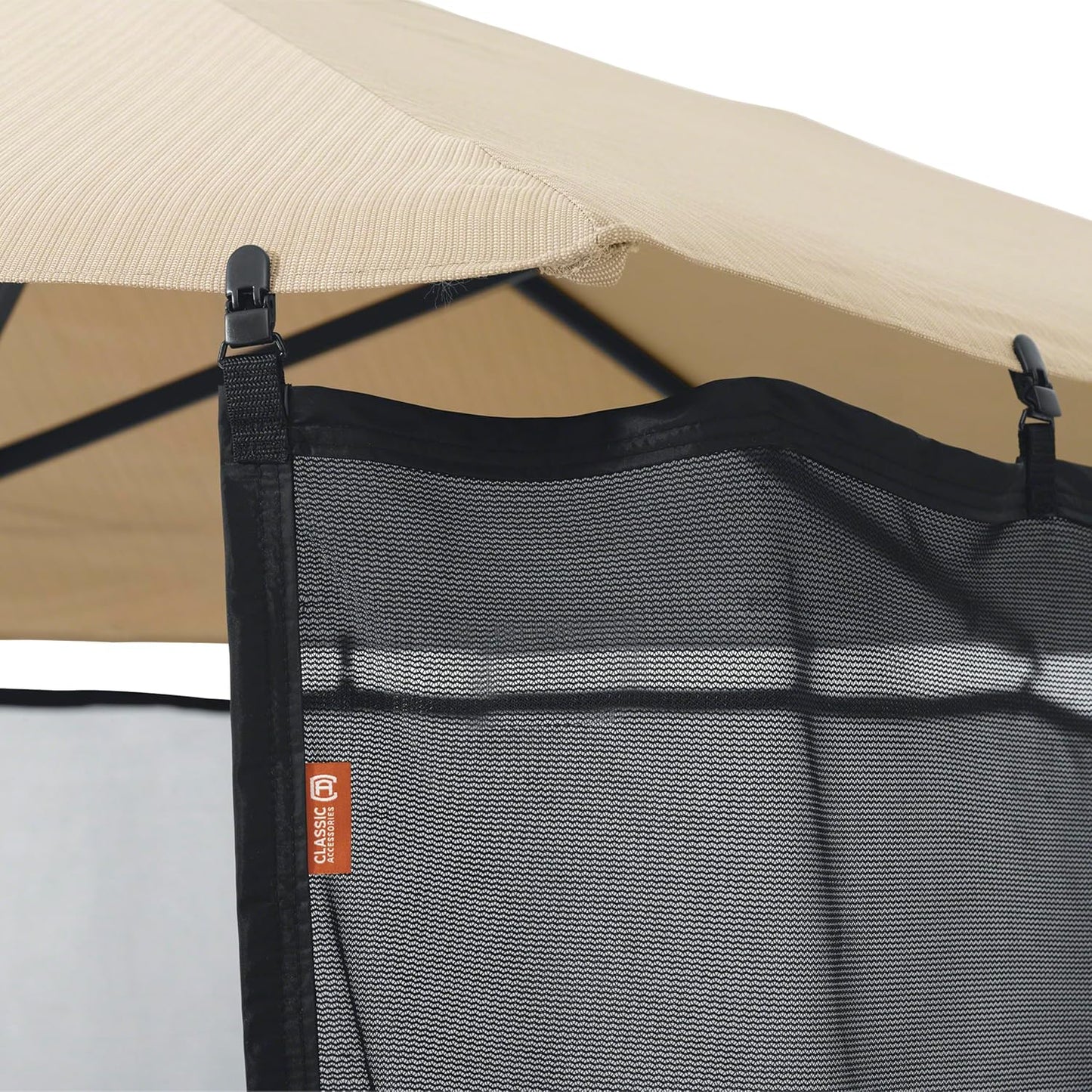 Classic Accessories Water-Resistant 68 Inch Universal Patio Umbrella Shade Screen, Patio Furniture Covers